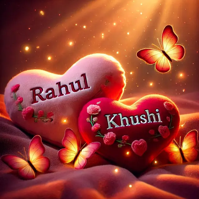 Romantic Twin Hearts