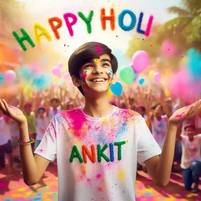 Happy Holi Ai Photo Images Prompts