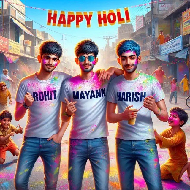 Holi Ai Photo Editing Prompts