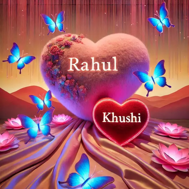 AI Couple Name Images Editing