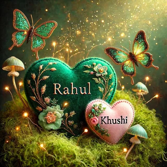 Heart Name Art AI Photo Editing Prompts